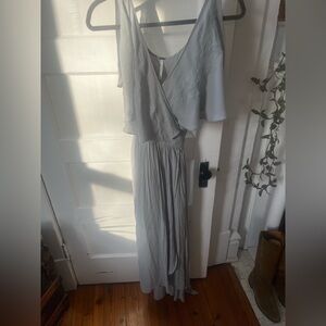 Free People blue wrap dress. Size XS, great condition.